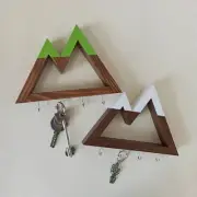 Key rack mountains with dipped tops