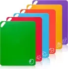 Ling-Luo Extra Thick Flexible Plastic Cutting Board Mats Non-Skid, Cutting Bo...