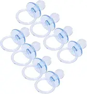ANDRESLAD Unique Baby Shower Favors 20pcs Pink Mini Pacifier Charms Decorations for Boys Girls Shower Games