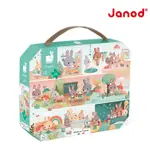 【法國JANOD】厚片拼圖-小兔子的一天 24PCS  法國製造 / 觀察力 / 專注力