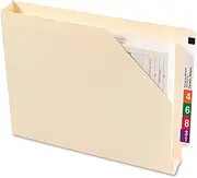 Smead End Tab File Jacket, Shelf-Master Reinforced Straight-Cut Tab