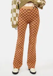 On The Move Checkered Pants
