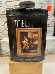 Tabu Perfumed Talc Body Powder Unsealed (6 oz)