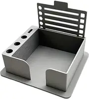 Sticky Note Holder - Sticky Note Case, Desktop Paper Dispenser Sticky Note Storage Template Clip Stickt NOTE Sticky Distributor Sticky Note Storage Template Box