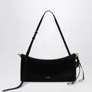 [Alaïa] Le Click East West medium bag black in nubuck One size Black
