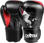 Centra Boxing Gloves,8 12 OZ PU Leather Sparring Gloves for Fighting, Kickboxing,Puching Bag, Training Mitts, MMA, Muay Thai, Sparring Training Fight Gloves for Men and Women