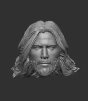Johnny Silver hand Cyberpunk v1 custom head for Marvel Legends & other figures