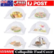 BBQ Food Cover Collapsible Food Cover Pop Up Mesh Fly Net Kitchen Party 43CM