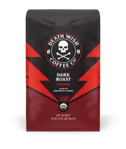 Death Wish Dark Roast Ground Coffee 34 oz.