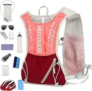 [Generic] Hydration Vest Pack | Running Bag for Phone | Portable, Quick-Dry, Fitness Supplies for Women and Men Outdoor Hiking Cycling Jogging