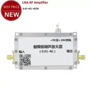 0.01-4G Low Noise Amplifier LNA RF Amplifier 40DB Gain Receiver Amp 9-24V