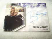 Doctor Who Autograph Card Terry Molloy as Davros DWT-A16