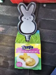 Peeps Easter Bunny Shaped Pancake Mix & Skillet Set