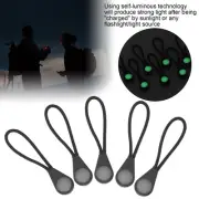 20Pcs Backpack Zipper Puller GlowintheDark AntiLost For Outdoor Mounta HM