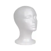 Female Foam Mannequin Head Hats Glasses Wig Display Stand Hairpiece Stand for St