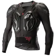 Alpinestars Bionic Action Motocross Jacket Black Red
