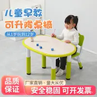 在飛比找蝦皮商城精選優惠-宅配#免運#小哪吒幼兒園學習可畵畵花生桌兒童桌椅套裝傢用寶寶