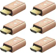 [FUERAN] 2.1 hdmi Dummy Plug,hdmi Dummy 4K 120Hz Virtual Display Emulator,Headless Ghost Display Adapter Support 3840x2160@120HZ,1440@120HZ,1080P@120HZ-dummy hdmi,edid Emulator (HDMI2.1-4K-6P)