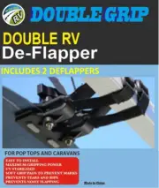 ON THE ROAD Double Grip Awning Deflappers Anti Flap Caravan Camper Jayco PARTS
