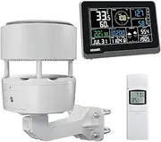 [ECOWITT] WS3902 Weather Station Kit, Includes WS85 Outdoor Sensor, WN32 Outdoor Thermo-Hygrometer Sensor, and WS3900 Indoor 7.5'' LCD Display Console, 433 MHz