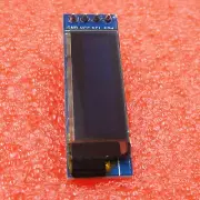 0.91'' 128x32 IIC I2C Blue OLED LCD Display DIY Module DC3.3V 5V For PIC Arduino
