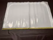 Shrink Wrap Zipper Hatch Door Access 30" x 48" White With 3" High Tack Tape NEW