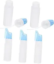 Baluue 5pcs Refillable Portable Bottles Fine Mist Sprayer for Travel Compact Design for Medical Liquid Perfume and Cosmetic Use