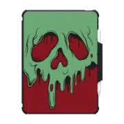 iPad Air 11-inch (M2/M3) Impact Folio Case Poison Apple Folio iPad Case