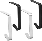 TOGEVAL 4pcs Schoolbag Hook Under-Desk Headphone Stand Under Desk Hanger Handbag Hook Desk Handbag Hanger Under Desk Holder Under Desk Purse Hook Desk Hook Headphone Hook for Desk