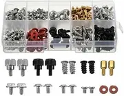AIMALL 228PCS Computer PC Screws Kit Case Motherboard for CD-ROM Hard Disk Repair Tool