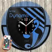LED Clock Dynamo Kyiv LED Light Vinyl Record Wall Clock LED Wall Clock 3126