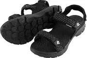 [CRESSI] Unisex Adult Sam Black 46 Incredibly Lightweight and Fashionable Sandals for a Summer Full of Comfort and Freedom, Black/Black