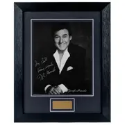 Joseph Mascolo Personally Signed Days of Our Lives personalised 8 x 10 Photograph Framed