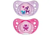 Chicco: Latex Physio Air Soother - 6-16M Pink (2 Pack)