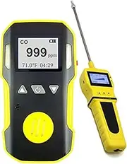 CARBON MONOXIDE Detector CO Analyzer + PUMP with Probe | USA NIST Calibration Certificate | Water, Dust & Explosion Proof | USB Recharge | Sound, Light and Vibration Alarms | 0-1000 ppm |