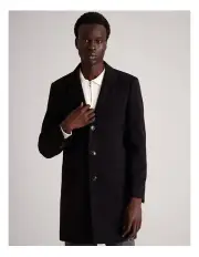 [Blaq] Carson Car Coat in Black