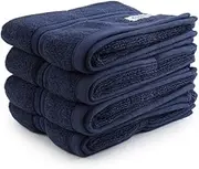 4pc Onkaparinga 45x65cm Cotton Flinders Bathroom Hand Towels Set 600GSM Denim