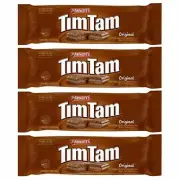 4X Arnott's TIM TAM Original Chocolate Biscuits 200g/7.1oz Each FRESH DELICIOUS