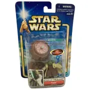 Star Wars Attack Of The Clones Yoda Jedi Master 3.75" Action Figure 2002 Hasbro