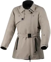 Macna Motique waterproof Ladies Motorcycle Textile Jacket, beige, Size L for Men