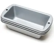 Wilton 3-Piece Recipe Right Non-Stick Mini Loaf Pan Set, 5 ¾" x 3"