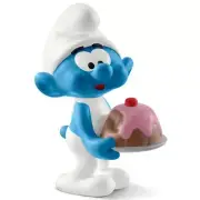 NEW! Schleich Smurfs Greedy Smurf Figure