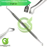 Amalgam Plastic Filling Instruments Westcott Burnishers 746-2 Dental Restoration