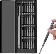 Frafuo Magnetic Precision Screwdriver Set, 25 in 1 with 24 Piece Mini Pocket Screwdriver Set, Small Repair Set for Mobile Phone/PC/Camera/Eyeglasses/Watch/Nintendo