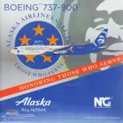 NGM79007 1:400 NG Model Alaska Airlines B737-900ER Reg #N265AK 'Honoring Those