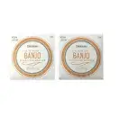 D'Addario Banjo Strings 2 Sets EJ55 (formerly J55) Phosphor Bronze Med