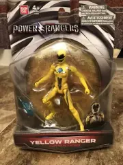 Bandai Sabans Power Rangers Yellow Ranger Action Hero Mighty Morphins Figure NIP