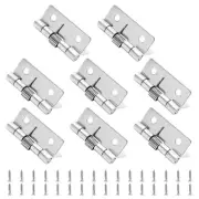 Yoohey 8PCS 1.5 Inch Spring Hinge Self Closing Hinge, 304 Stainless Steel Spr...