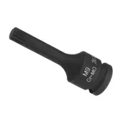 Impact Triple Square Spline Bit Socket M9 1/2" Drive Metric Screwdriver Socket
