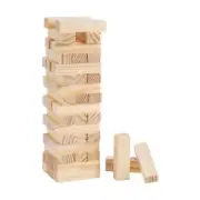 Jenga Tumbling Tower Classic Board Games Wood Christmas Gift 48 Blocks Family Ac